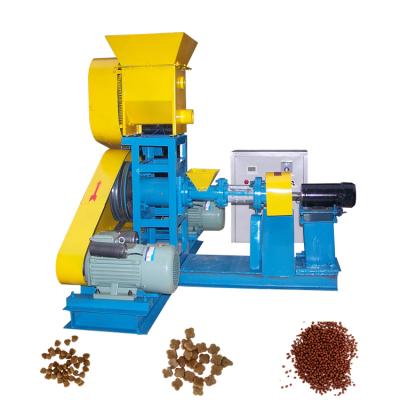 China Automatic feed pellet machine dog food making machine extruder for pet food maquinas Para hacer comida de perros for sale