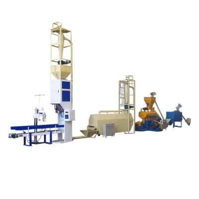 China Fish feed 4t/h floating and drop line complete fish feed fish feed production line for sale