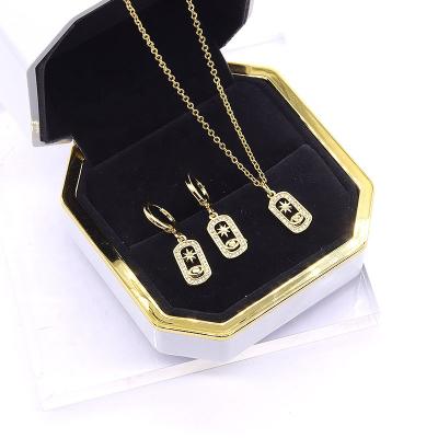 China CLASSIC Tiny Star Eyes Jewelry Necklace Set for sale