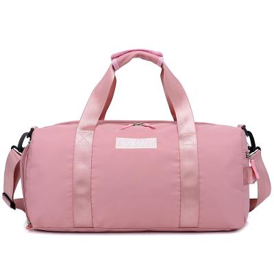 China Custom logo gym bag unisex travel luggage leisure bags leisure sports duffle bag for sale