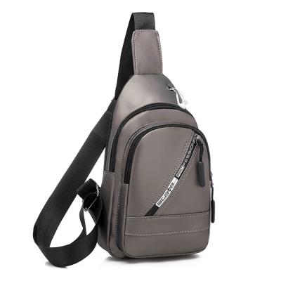 China Factory Sale High Quality Fashionable Men's Trunk Bag Various PU Shoulder Sling Waterproof Leather Bag for sale