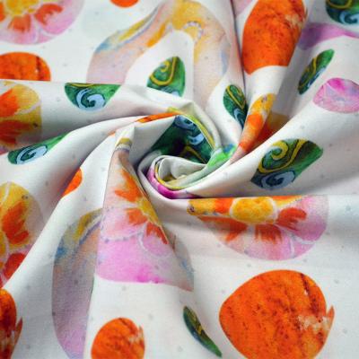 China Shrink-Resistant Fabric Supplier Organic Tiny Printed Cotton Cotton Poplin Material Textile Baby Fabric for sale