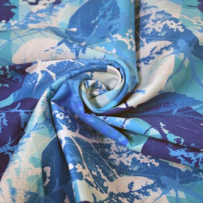 China Fashion New Pretty Design Shrink-Resistant Colorful Simulation Silk Finished Cotton For Ladies Garment Printed Satin Fabric for sale