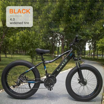 China Wholesale Aluminum Alloy Manufacturer Snow Bike Motor 48V 500W Medium Electric Bicycle Motor Aluminum Alloy Frame Electric Bicycle for sale