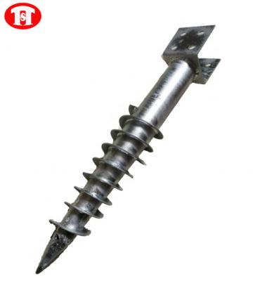 China FOR BASE Ground Screw Pole Ancho Ground Screw Pole Anchor At Cheap Price for sale