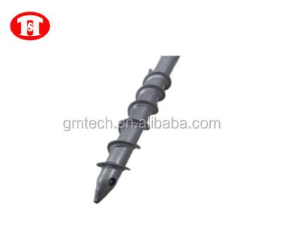 China FOR BASE screw pile for barrier base and solar ground mounting system with ground screw for sale