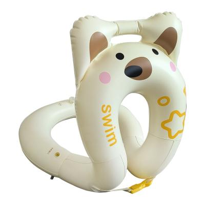 China Factory Direct Sales PVC Customized Kids Swimming Inflatable Swim Vest Cartoon Life Jacket Buoyancy Vest for sale