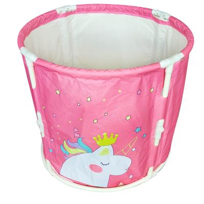 China High quality thickened plastic bathing tub foldable foldable SPA SPA single home massage pool bathing bucket for sale