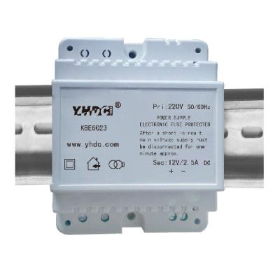 China Power KBE6023(D) 30VA AC or 12V 24V DC Output 30VA Din Rail Encapsulated Transformer with 110V/220V/230V Input for sale