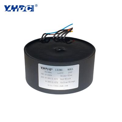 China 50Hz-60Hz isolation transformer AUDIO vacuun glue encapsulated toroidal cable outlet transformer for sale