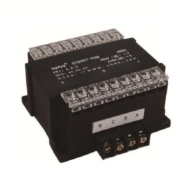 China Power 40VA 50-60Hz Single Phase To Three Phase Synchronous Power Transformer for sale