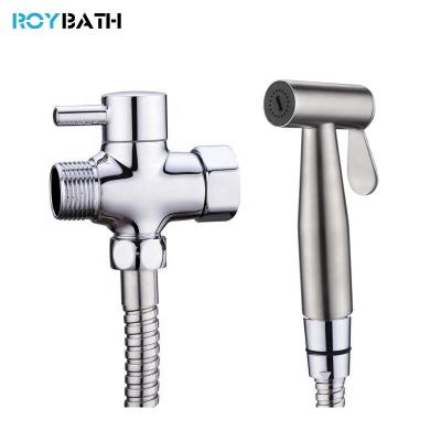 China With diverter ABS health faucet, toilet hand shower price for sale