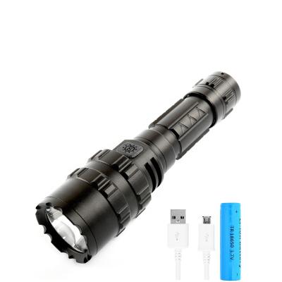 China Emergency Explore Beauty USB Rechargeable Led Flashlights Led Torch Taschenlampen Instant Light Waterproof Tactical Flashlight for sale