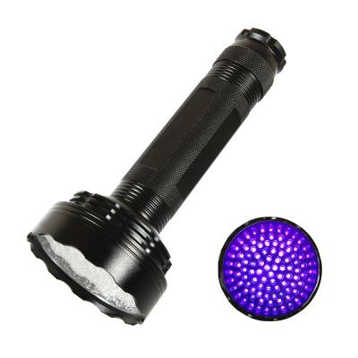 China Factory Wholesale Super Bright Camping 10W 100 LED UV Flashlight 395 nm Violet Ultra Hand Lamp for Money, Bedbugs, Scorpions for sale