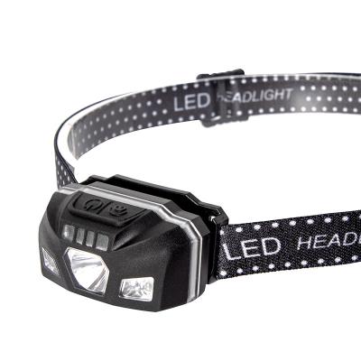 China OEM Emergency Camping Fishing Spot Headlamp Waterproof Usb Rechargeable Led Mini Head Lamp With Battery Indicators for sale