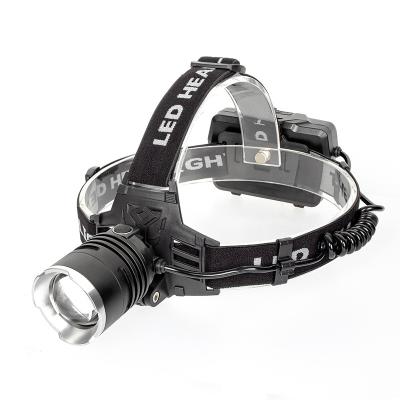 China Emergency Single-Head 18650 Rechargeable Head Lamp Usb Zoom Torch Long Range 3 Mode High Power Head Light for sale