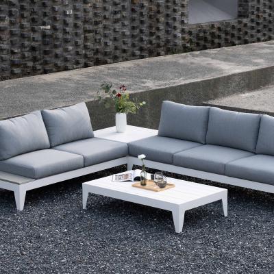 China Modern Modern Style Promotional Outdoor Garden Set Outdoor Furniture Sofa Patio Sectional Set for sale