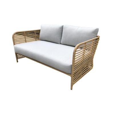 China Durable Hot Sales Loveseat Sofa In China Patio Outdoor Rattan Furniture Garden Set for sale