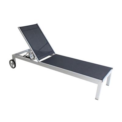 China Eco - Friendly Modern Simple Aluminum Frame Style Aluminum Daybed Garden Furniture for sale