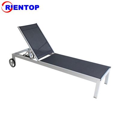 China Popular Single Time Outdoor Furniture Aluminum Outdoor Lounge Chair for sale