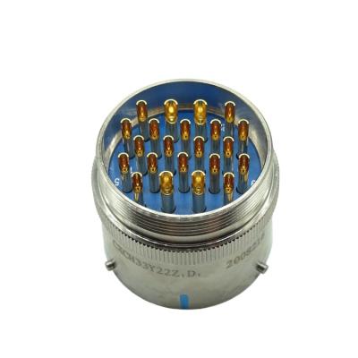 China Socket CXCH33Y22Z1D1 22Pin Plug Y55H Series Bayonet Connection Electrical Soldering Female Round Socket Sealed Circular Electrical Plug Male for sale