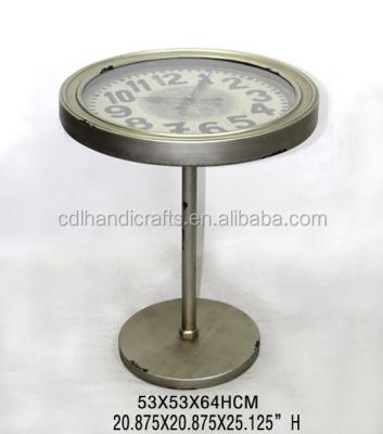 China Retro Antique Metal Floor Standing Clock for sale