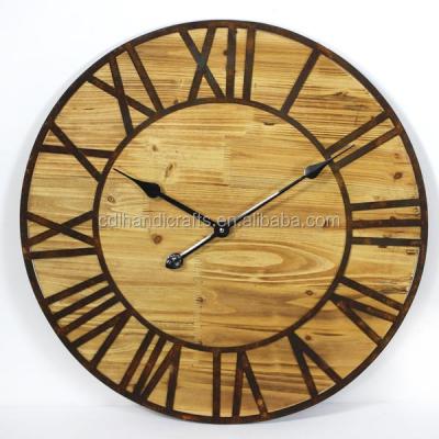 China Antique wooden clock CDL-W-C060 for sale