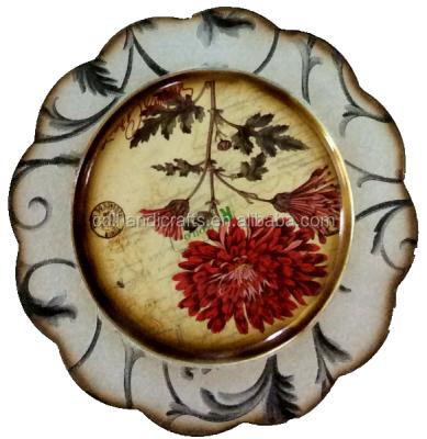 China China Sustainable Beautiful Flower Plastic Dish for sale