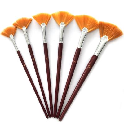 China Non-Toxic Paint Brush Drawing Oil Sticks Faux Bristle Pen Paintbrush for sale