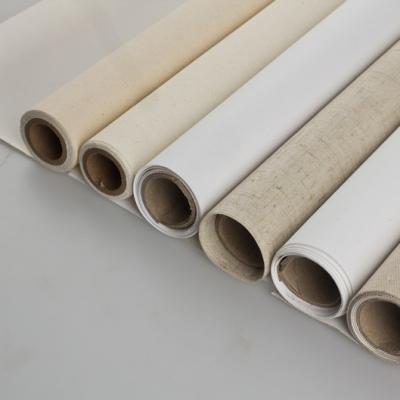 China Factory wholesale non-toxic canvas roll children's paint graffiti blank canvas kindergarten outdoor acrylic decorative canvas roll for sale