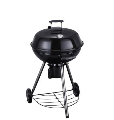 China Easily Assembled Party Picnic Camping Travel Cooking BBQ Tools Accessories Kettle Vegetable Fruit Meat BBQ Grills Portable Charcoal Grill for sale