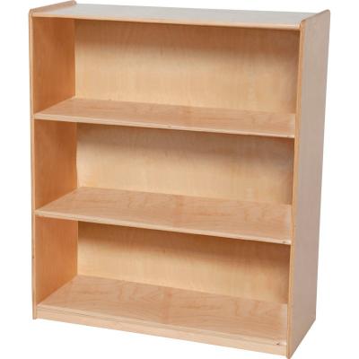 China Modern High Quality Wooden Natural Storage Cabinet Best Sell Wooden School Furniture For Preschool Kids for sale