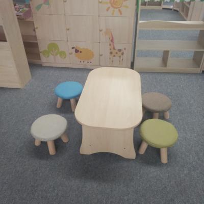 China Factory Supply Infant Wood Child Care Center Furniture Small Size Wooden Indoor Equipment For Children for sale