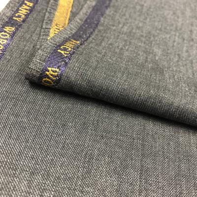 China Anti Pill Gray Shakskin In Regular Ready Stock For Mens Suit 30%Wool Worsted Merino In China Factory for sale