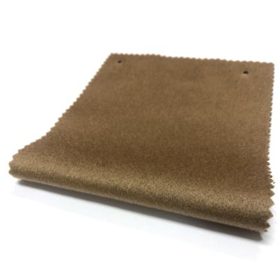 China Anti Pill Best Selling Khaki Woolen Fabric In Stock Ready For Mens And Womens Coat Woolen Clothing for sale