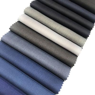 China Hot Selling Anti Pill Poly Spandex Fabric In Regular Ready Stock For Mens Suit TR Merino Textile In China Factory for sale