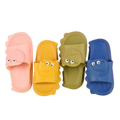 China Manufacturer Hot Selling House Children Insulative Soft Interest Summer PVC Dress Children Cute Kids Slippers for sale