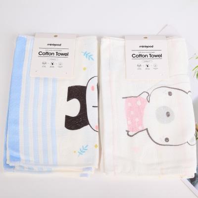 China Wholesale Child Safe 100% Cotton Face Towels Luxury Hotel Bath Towel Cartoon Design Towels For Kids for sale