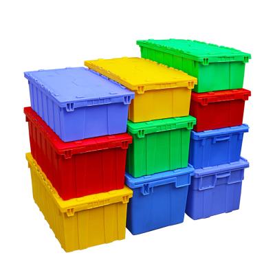 China Solid outdoormobile plastic collapsible packaging box commodity storage thickening box logistics space savings for sale