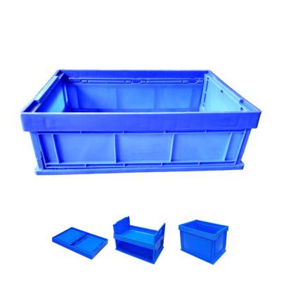 China Cratestorage Folding Stackable Plastic Cratetranspack Container Solid Price Voucher Box Saled45L60L100L130L150L for sale