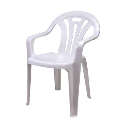 China Wholesale White Plastic Outdoor Plastic Garden Chair Table Chairs Beach Chair Stacking Chairs for sale