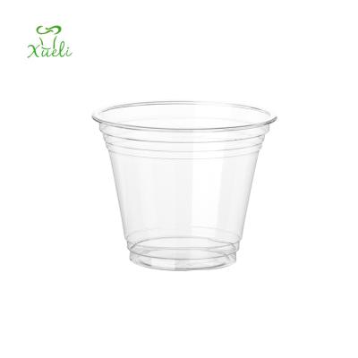 China Non Spill Plastic Biodegradable Disposable Juice Tea Coffee Soft Drink Cup Lid 98mm Sugarcane Pulp Bag Cup Lid For Coffee Cup for sale