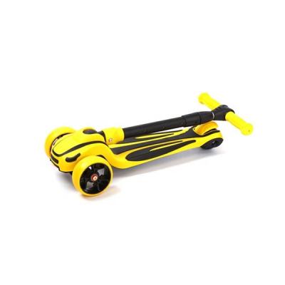 China Foldable Unpowered PU Scooter Foot Brake Push Go Toy For 3 Years Old Kids for sale