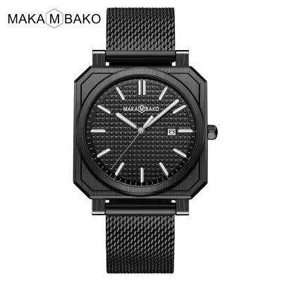 China New best non-specific quality simple fashion with Japan quartz movement classic analog custom waterproof square professional luminous watch for sale