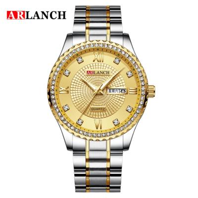 China Wholesale Luxury Hand Feature Waterproof Stainless Steel Chronograph Waterproof OEM Custom Logo Watches Men for sale