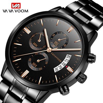 China Top Manufacture Luxury Custom Made Chronograph Dial Water Resistant Low Price Sport Quartz Watch Waterproof Watch for sale