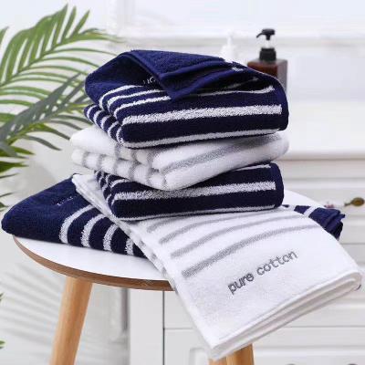 China QUICK DRY Thick Bath Towel Set 3 Pcs Towel Set Custom Your Logo Face Bath Towel Set Wholesale 100 Cotton Space Soft OEM Customized Adult for sale