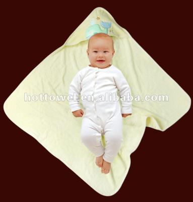 China Baby Cotton Single Hooded Towel for sale