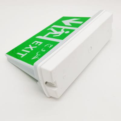 China Household Emergency Lighting Emergency Signs Explosion Proof Waterproof Led Emergency Exit Sign for sale