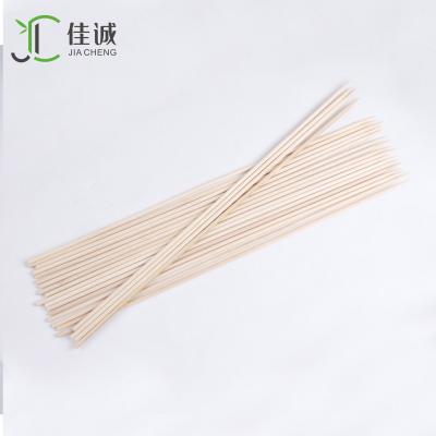 China Eco - Friendly Heat Resistance Disposable Orange Cob Skewer Bamboo Sticks for sale